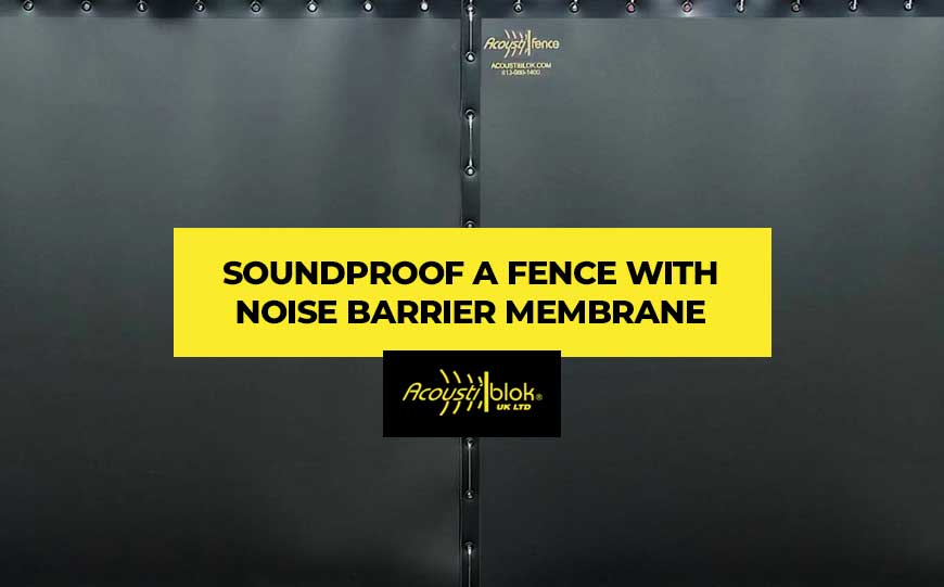 Soundproof Fence Noise Barrier Membrane